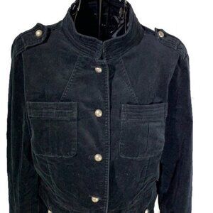 Mossimo | Dark Blue Velour Like Jacket